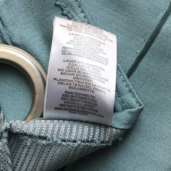 108” curtain panels with silver grommets - Picture 5 of 5